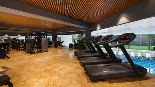 Sala de fitness de la ANA Wellness & SPA Crowne Plaza Bucuresti